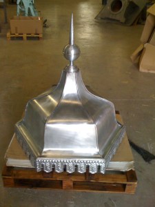 chapeau kiosque et epi zinc