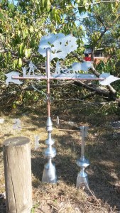 girouette laboureur zinc