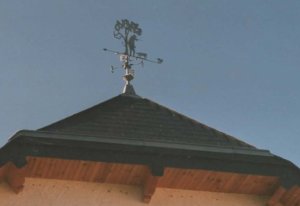 girouette chasseur zinc